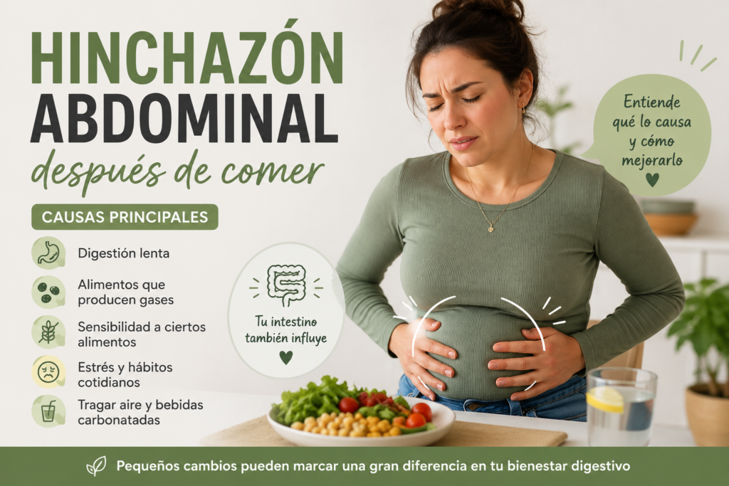 hinchazón abdominal 5 causas reales