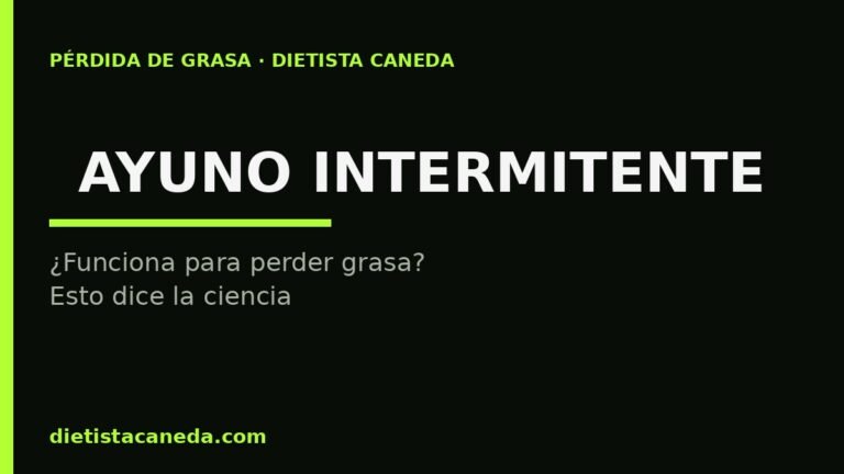 Ayuno intermitente para adelgazar: qué dice la ciencia