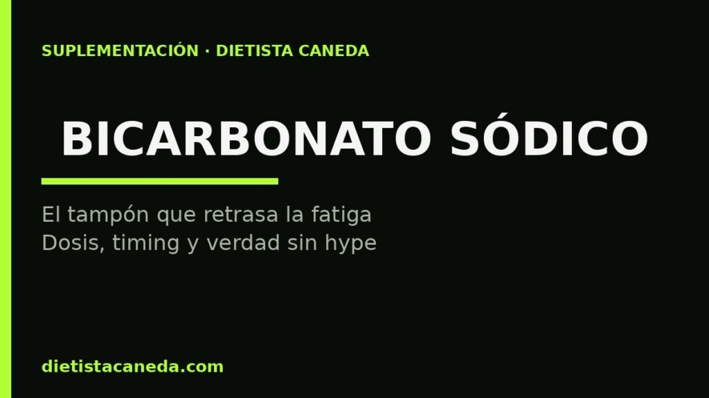 BICARBONATO SÓDICO - imagen destacada