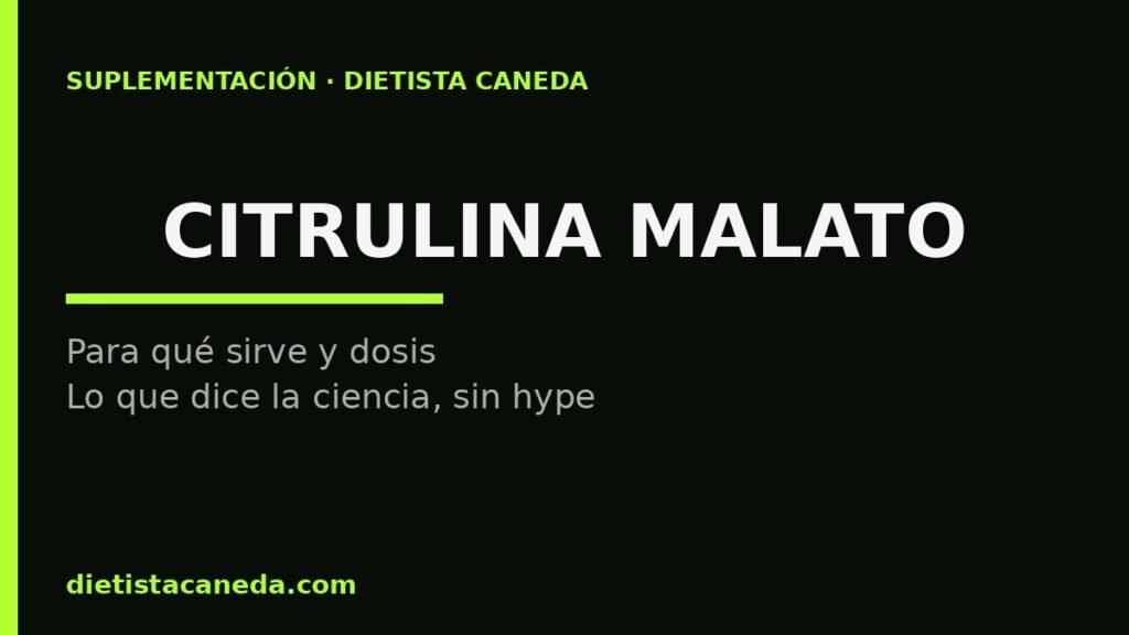 CITRULINA MALATO - imagen destacada