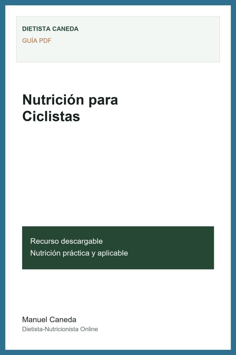 Nutrición para Ciclistas