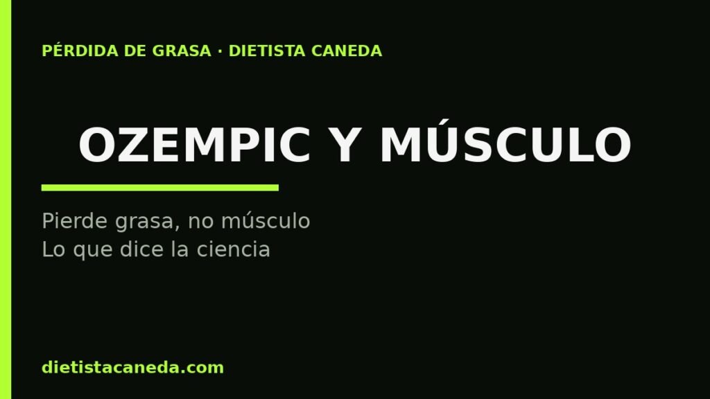 OZEMPIC Y MÚSCULO - imagen destacada