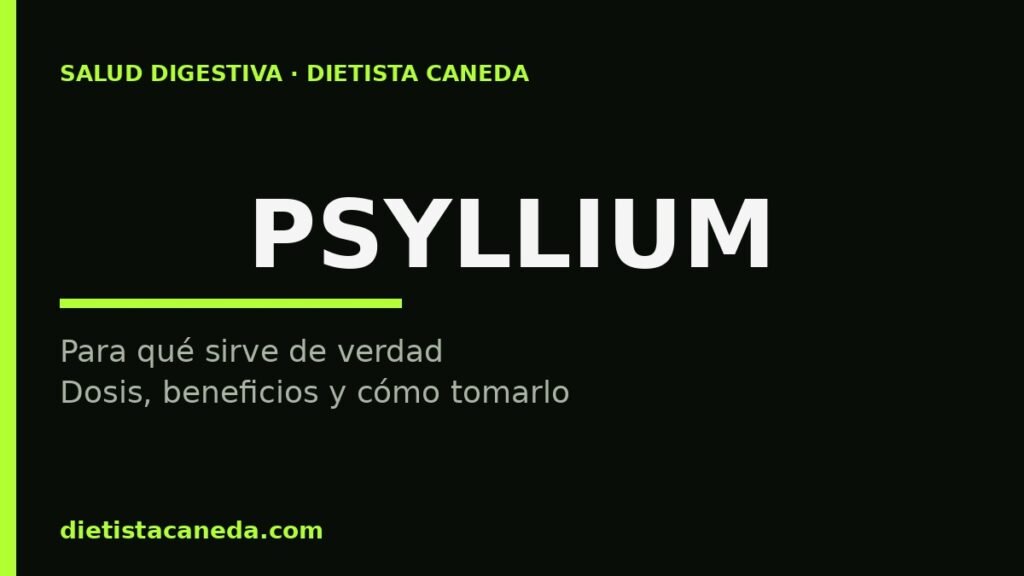 Psyllium para qué sirve - imagen destacada