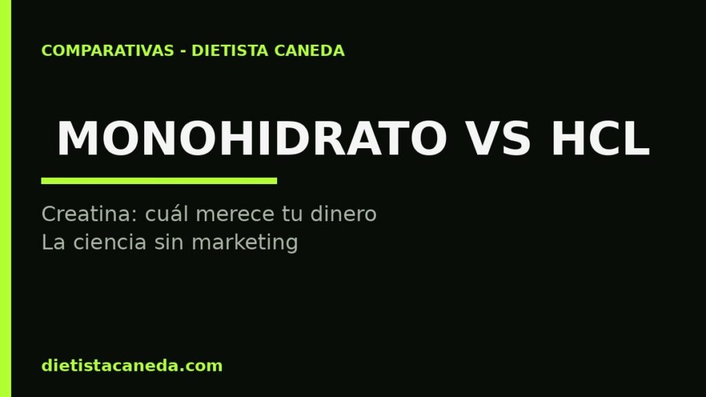 MONOHIDRATO VS HCL - imagen destacada