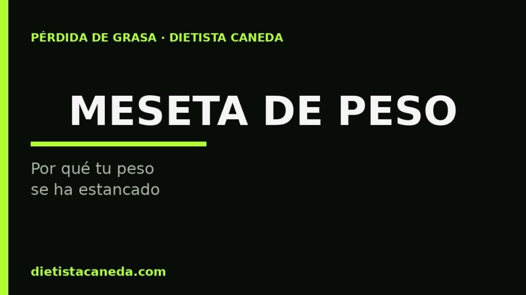 MESETA DE PESO - imagen destacada
