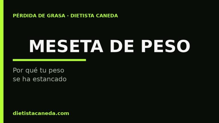 MESETA DE PESO - imagen destacada