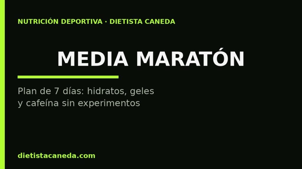 Nutrición para media maratón - imagen destacada