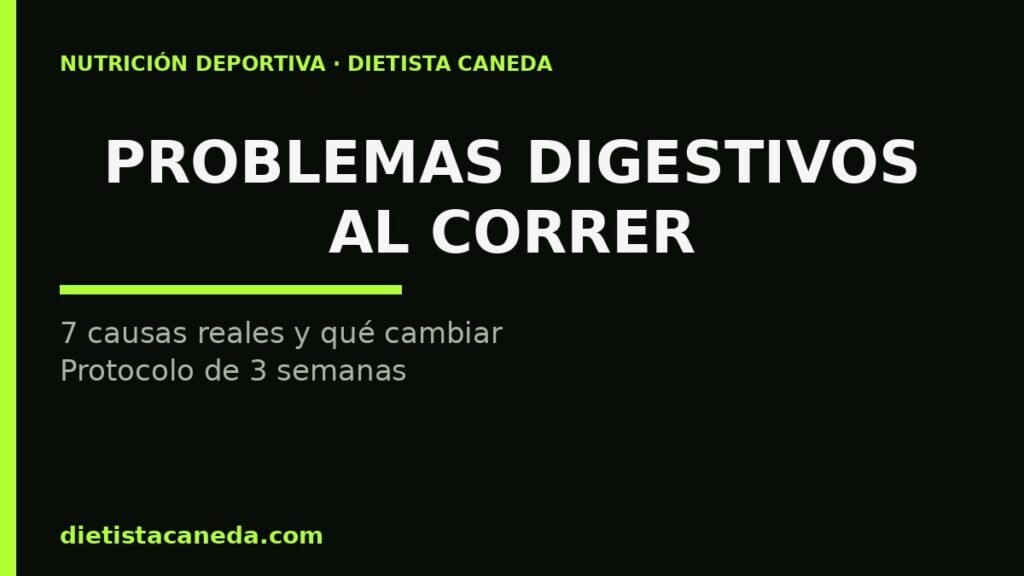 Problemas digestivos al correr - imagen destacada