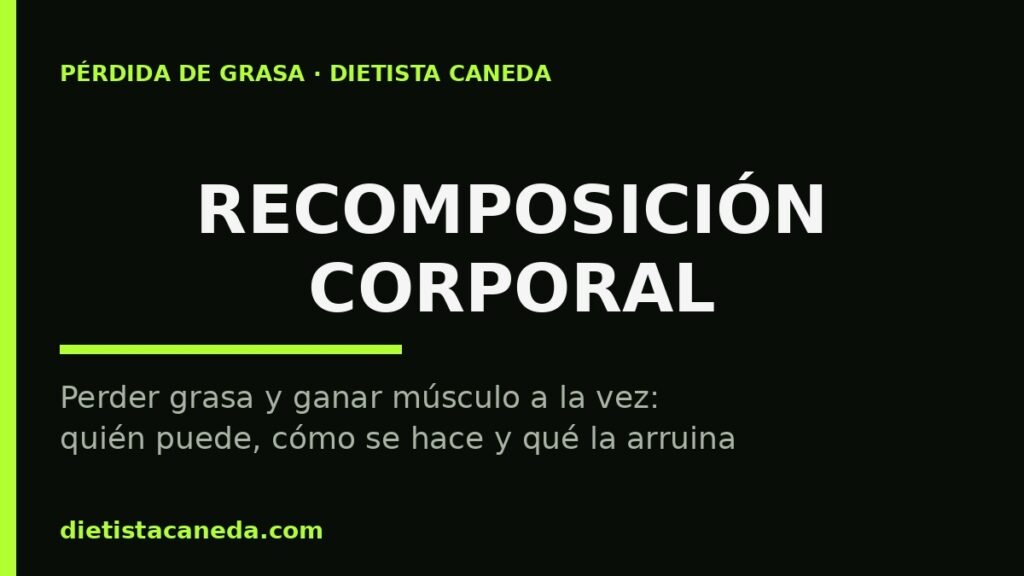 Recomposición corporal - imagen destacada
