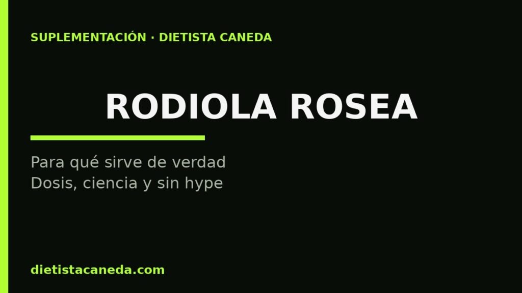 RODIOLA ROSEA - imagen destacada