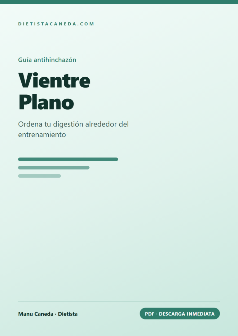 Vientre Plano: guía antihinchazón para deportistas