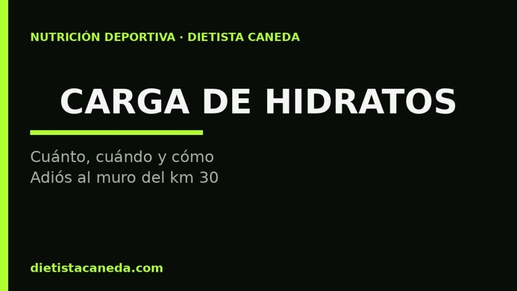CARGA DE HIDRATOS - imagen destacada