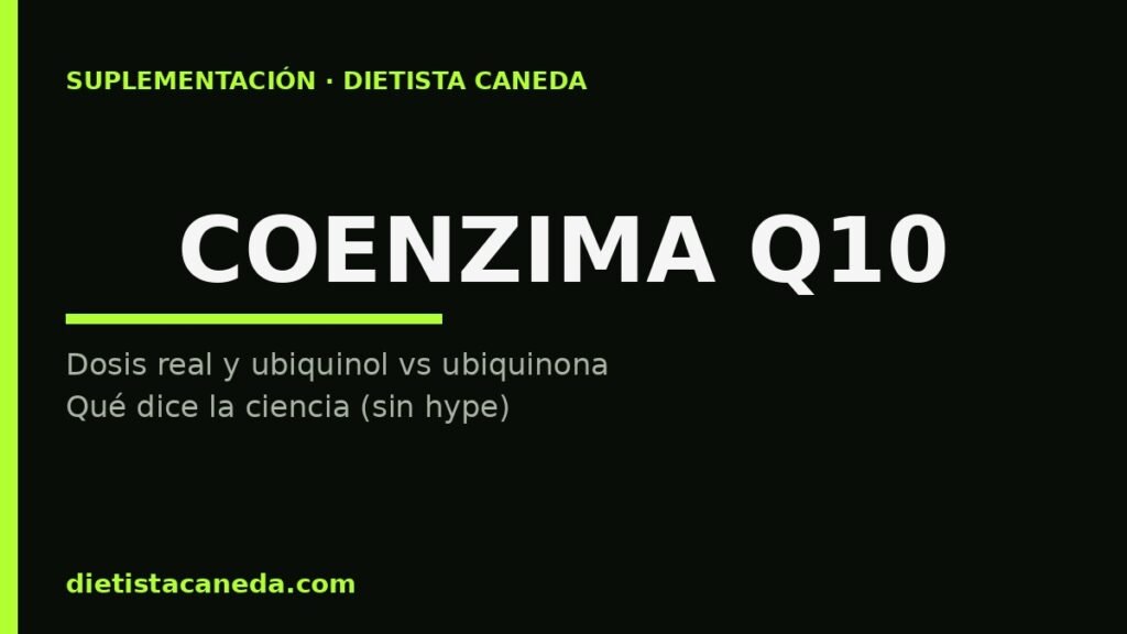 COENZIMA Q10 - imagen destacada