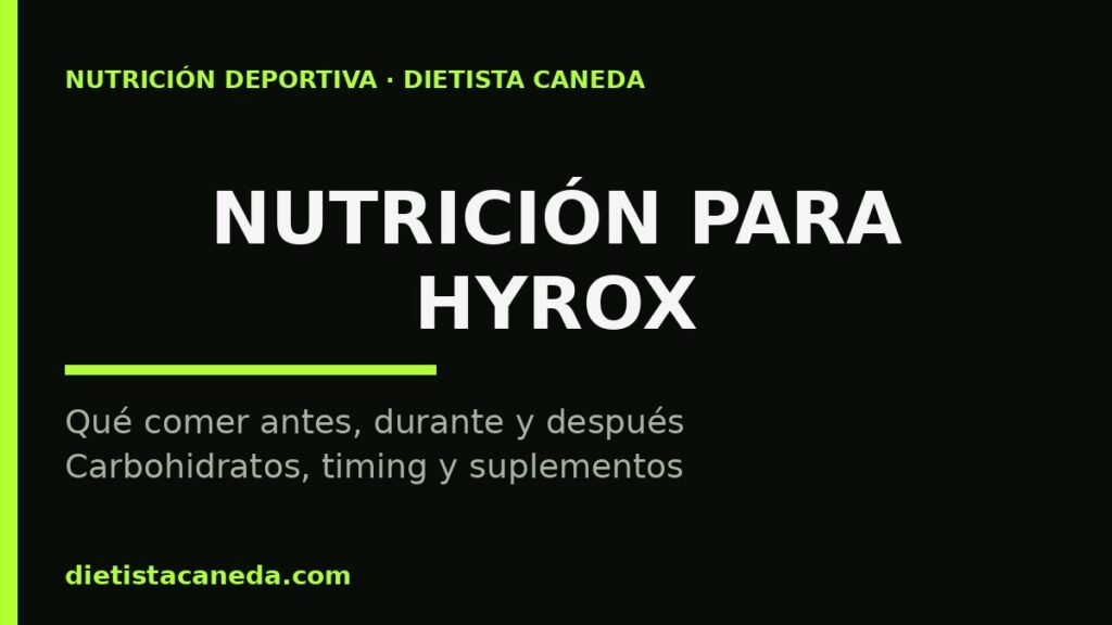 NUTRICIÓN PARA HYROX - imagen destacada