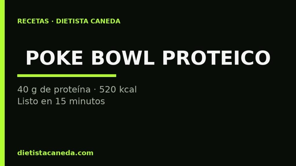 POKE BOWL PROTEICO - imagen destacada