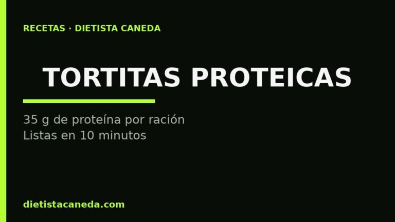 TORTITAS PROTEICAS - imagen destacada
