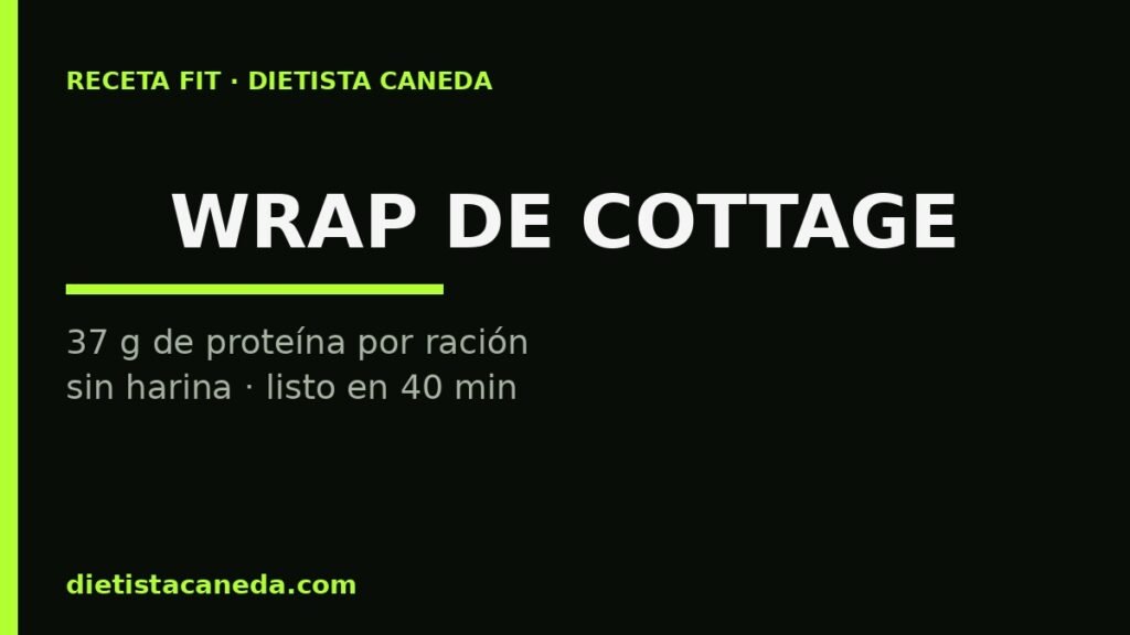 WRAP DE COTTAGE - imagen destacada