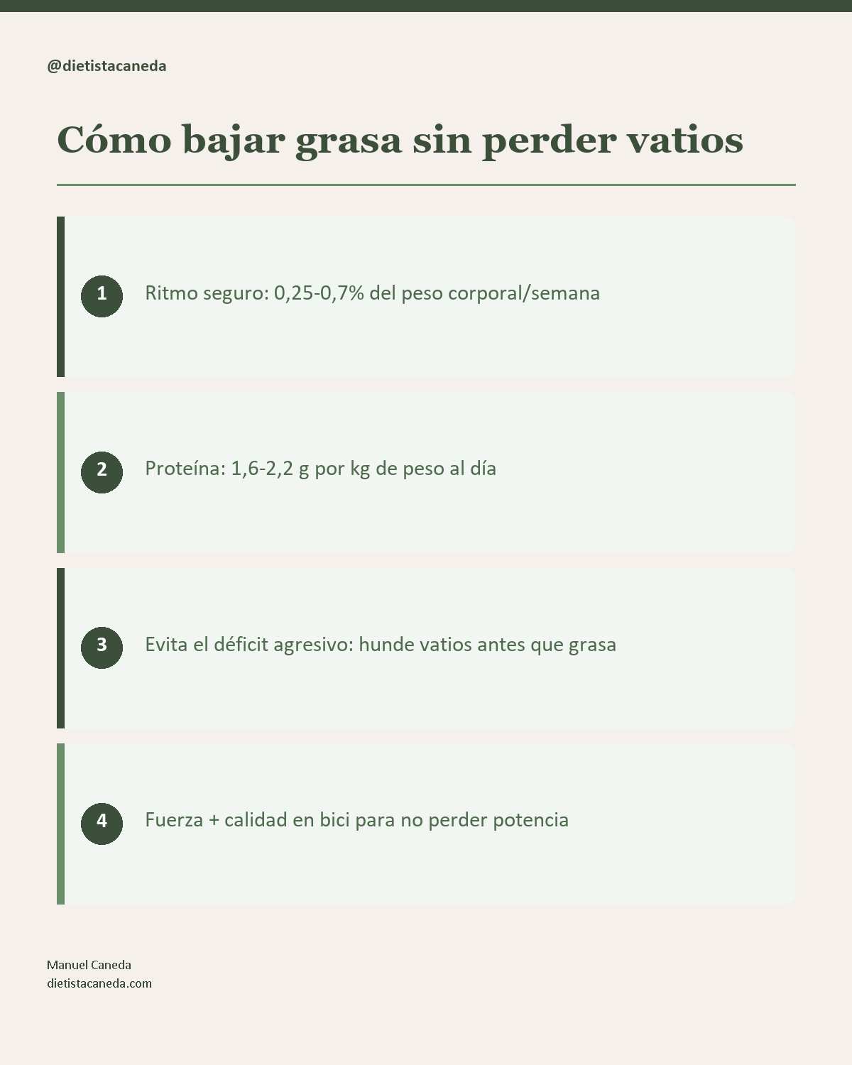 Cómo bajar grasa en ciclismo sin perder vatios: ritmo seguro, proteína, evita el déficit agresivo, fuerza y calidad en bici
